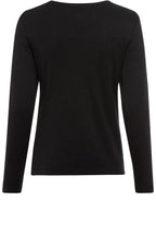 Black Long Sleeve Edda Top