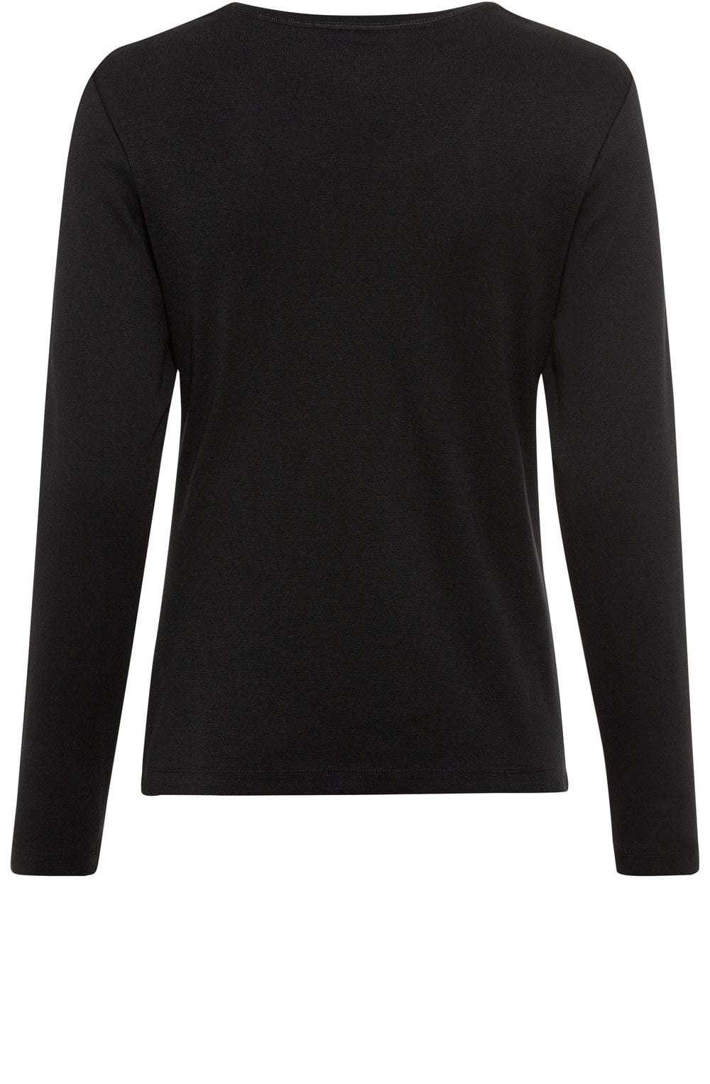 Black Long Sleeve Edda Top