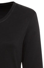 Black Long Sleeve Edda Top