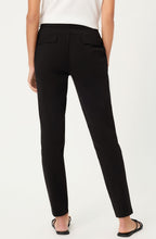 Black Mona Slim Leg Slip On Trousers