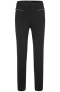 Black Mona Slim Leg Trousers