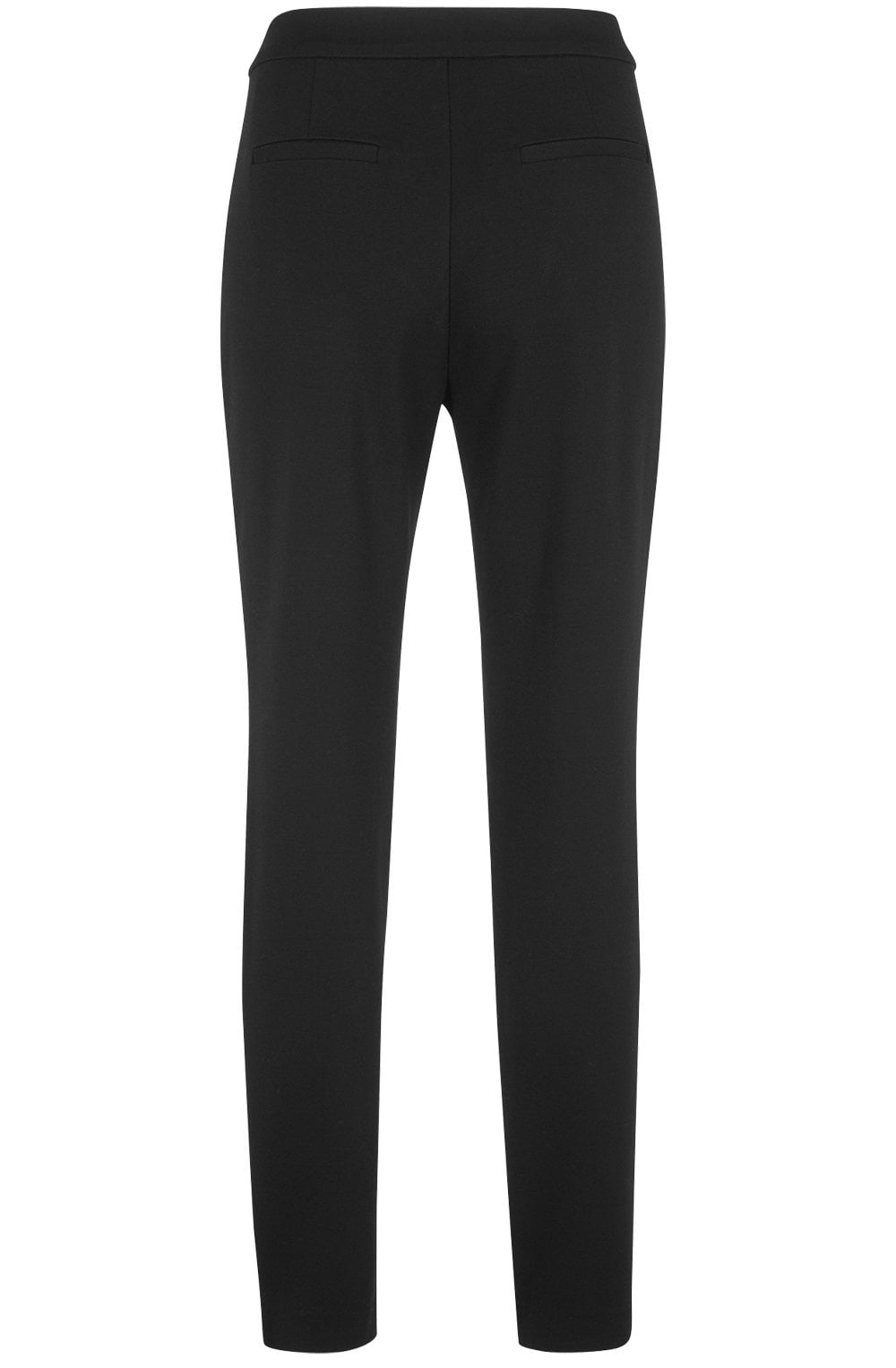 Black Mona Slim Leg Trousers