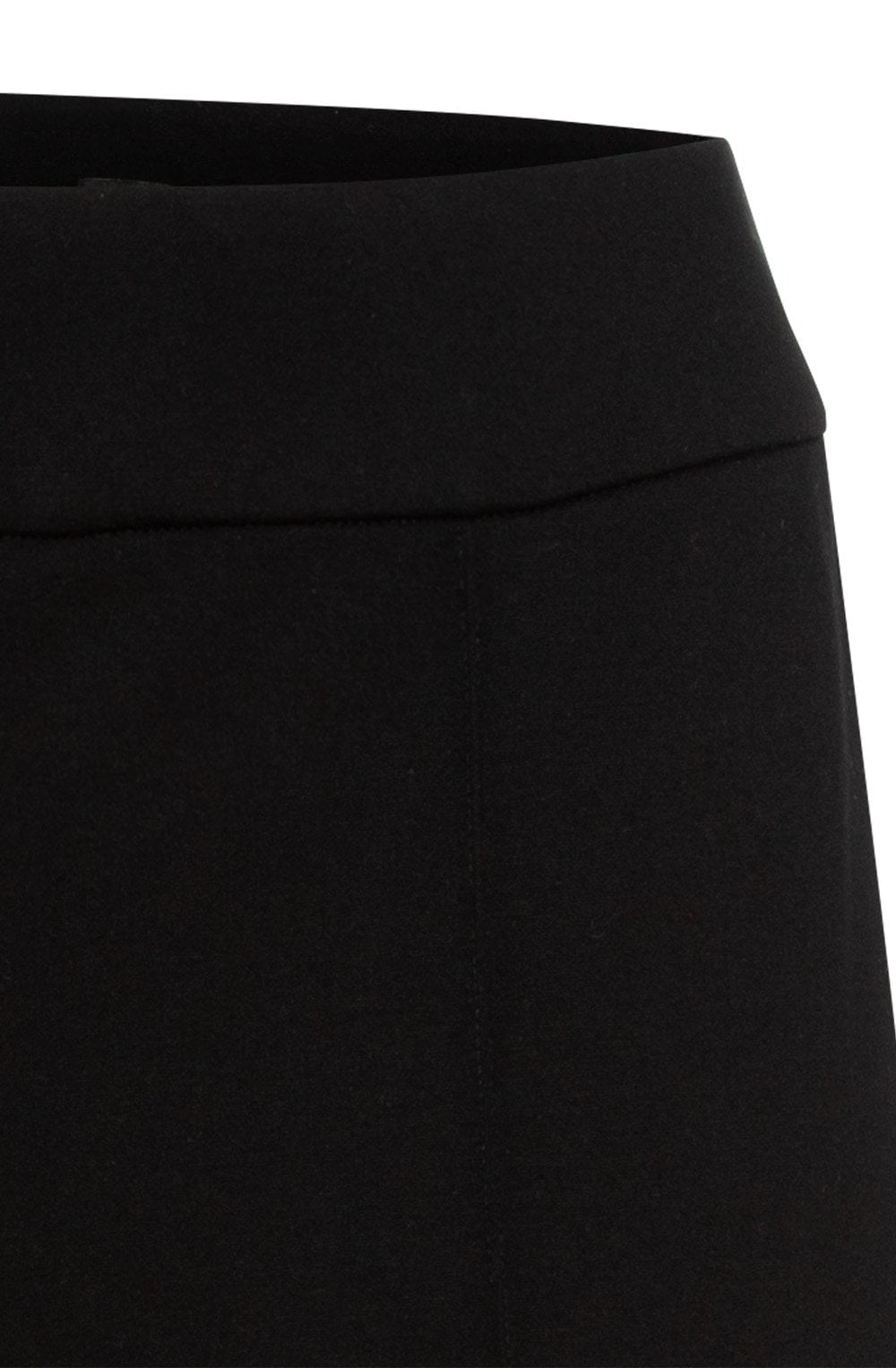 Black Pia Slim Fit Jersey Trousers