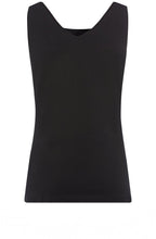 Black Reversible Vest Top