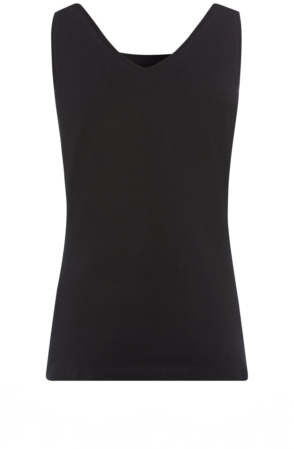 Black Reversible Vest Top
