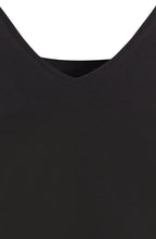 Black Reversible Vest Top