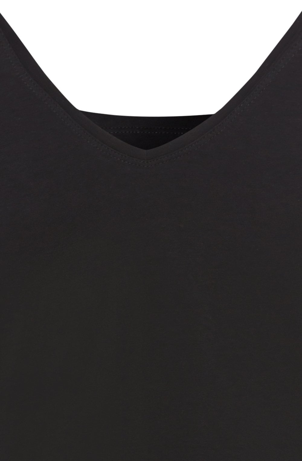 Black Reversible Vest Top
