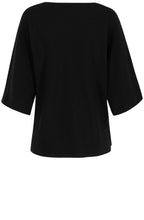 Black Ribbed Knit Sweater