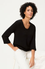 Black Ribbon Knit Henny Jumper
