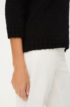 Black Ribbon Knit Henny Jumper