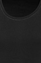 Black Round Neck Edda T Shirt