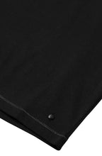 Black Round Neck Edda T Shirt