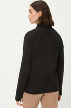 Black Shawl Neck Cora Jumper