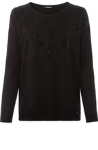 Black Sparkle Festive Spirit Jumper