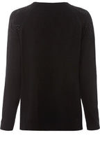 Black Sparkle Festive Spirit Jumper