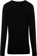 Black Sparkle Front Jumper