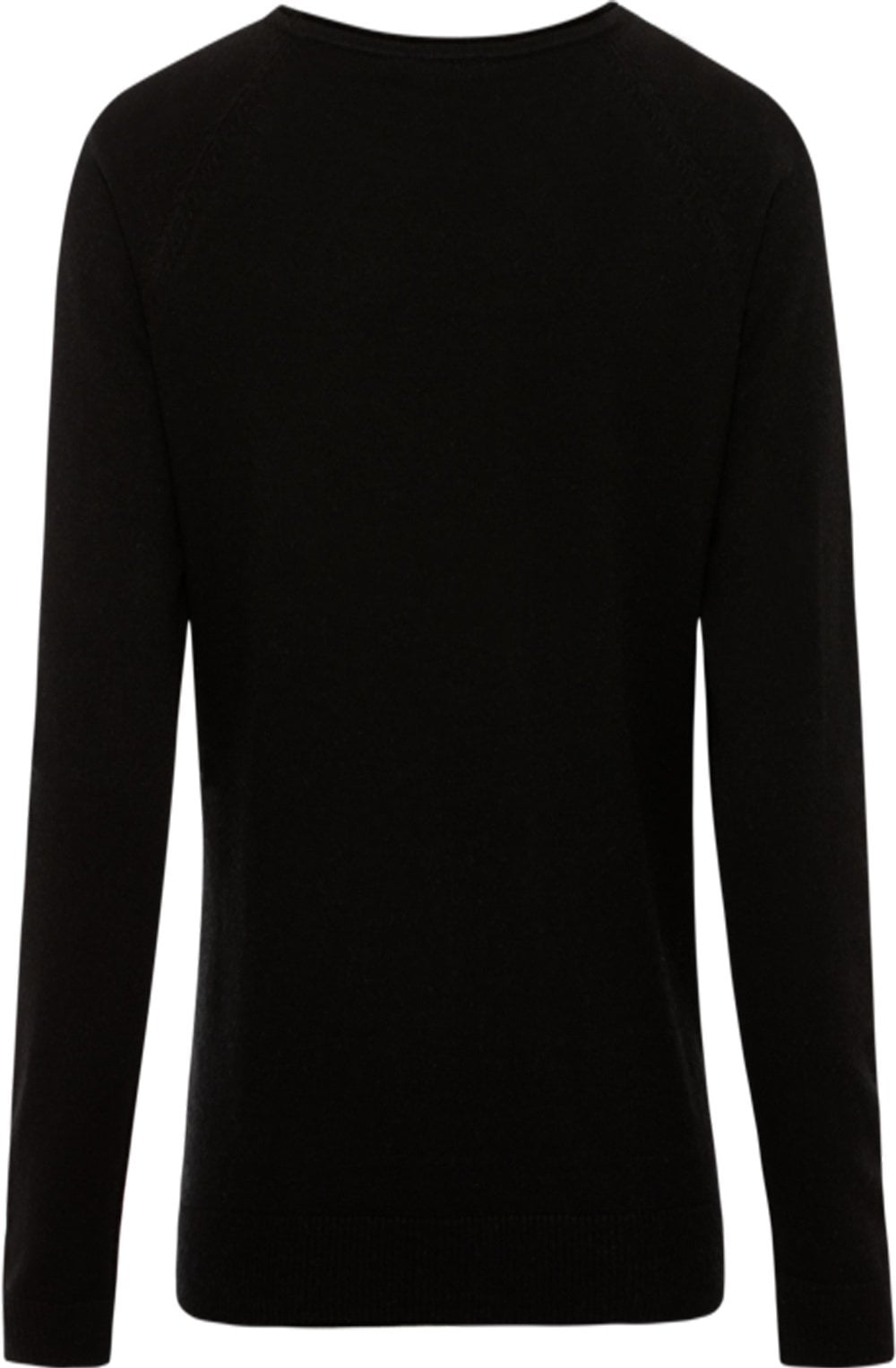 Black Sparkle Front Jumper