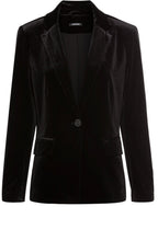 Black Velvet Blazer