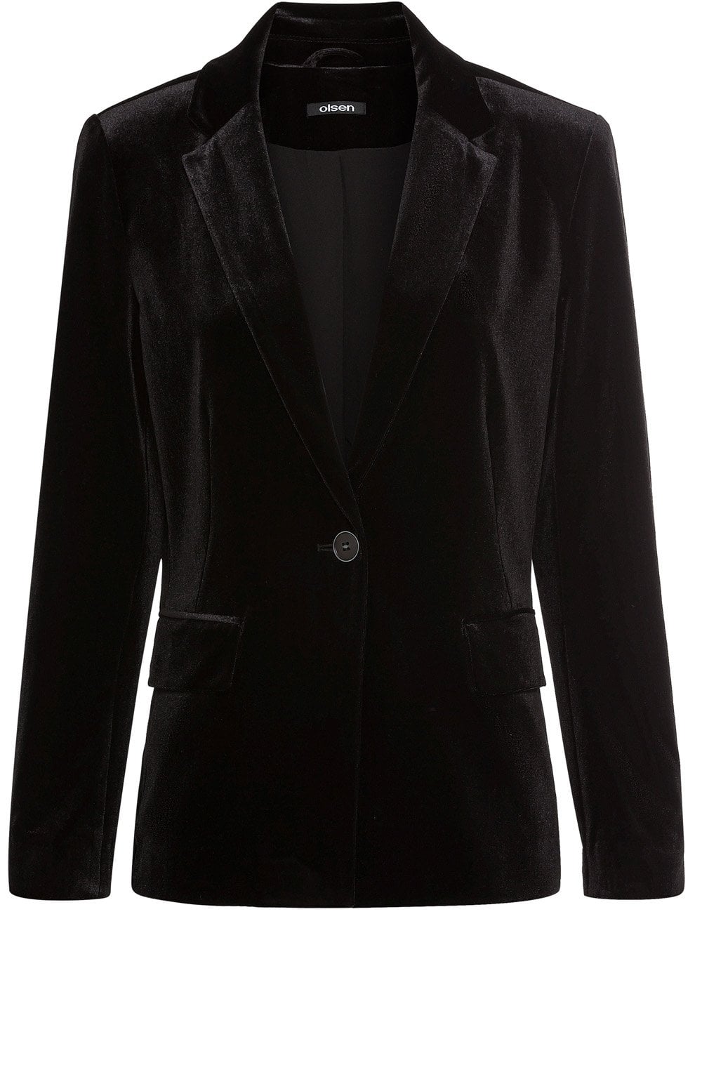 Black Velvet Blazer