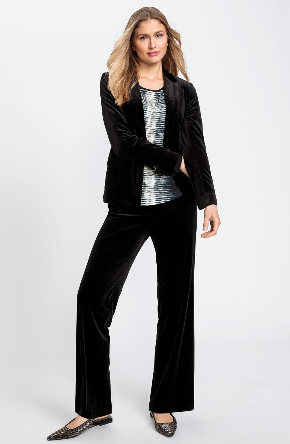 Black Velvet Blazer