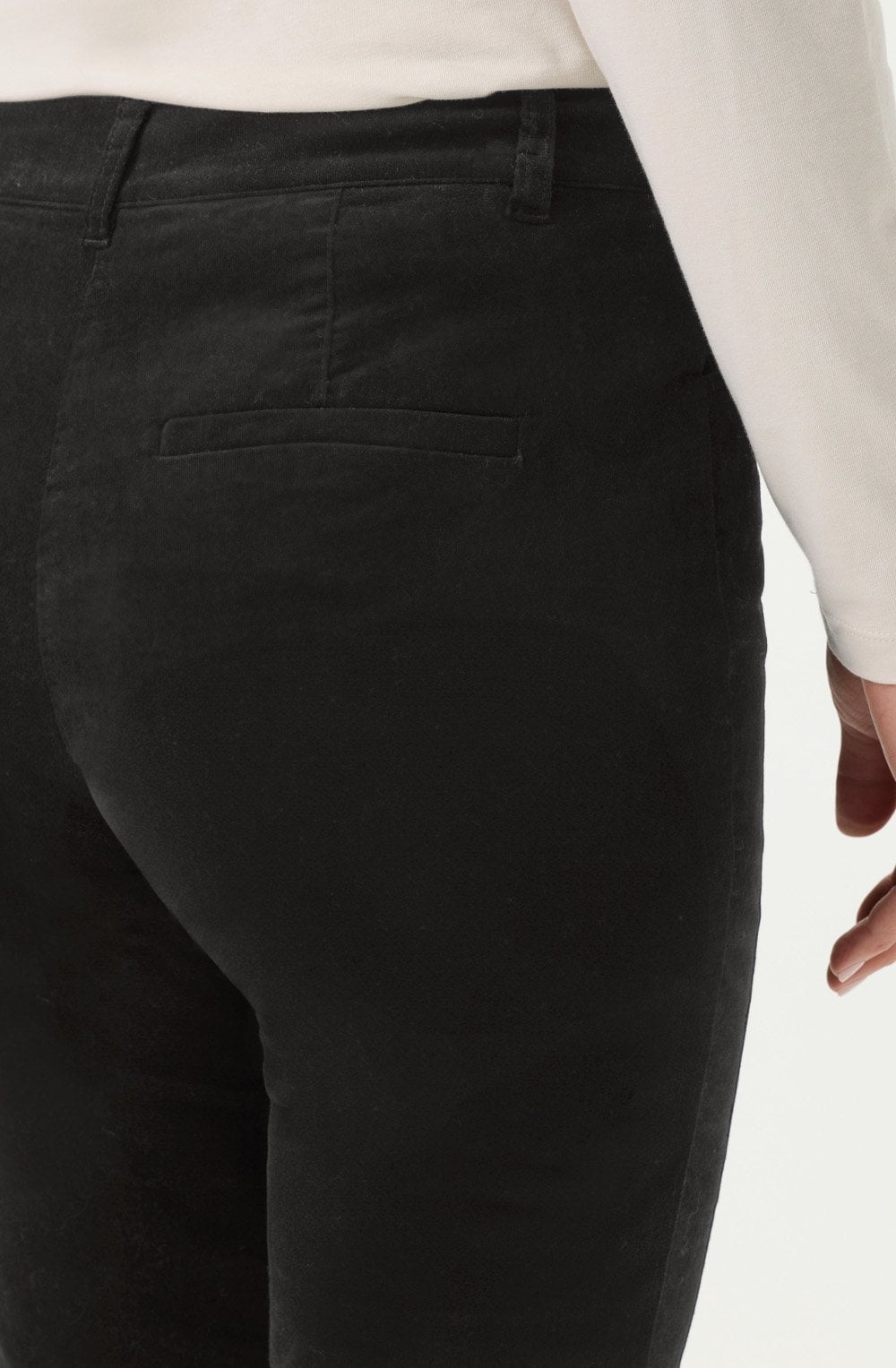 Black Velvet Lisa Straight Fit Trousers
