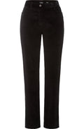 Black Velvet Mona Slim Leg Trousers