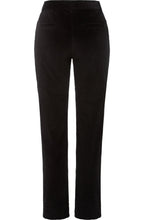 Black Velvet Mona Slim Leg Trousers