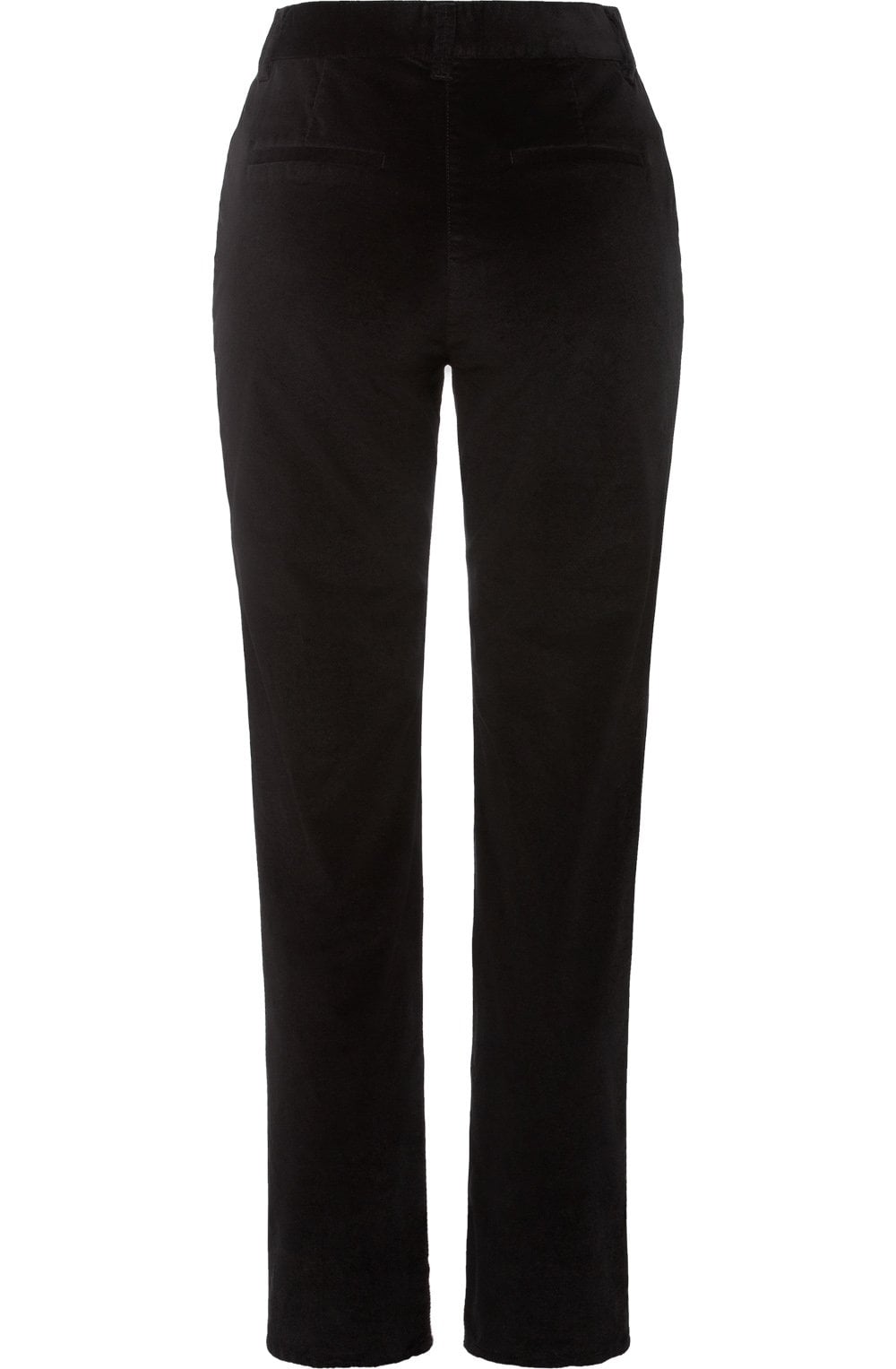 Black Velvet Mona Slim Leg Trousers