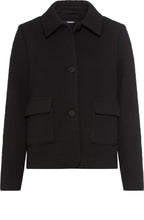 Black Waffle Box Jacket