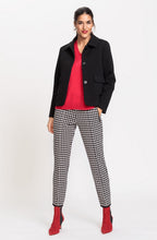 Black Waffle Box Jacket