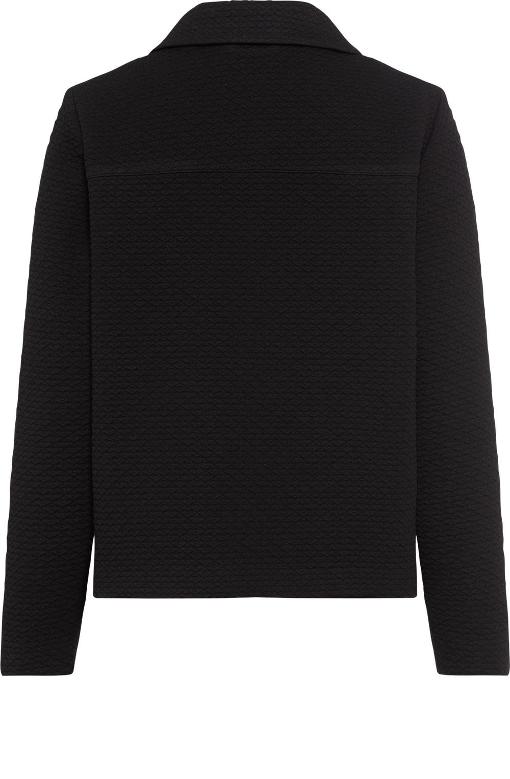 Black Waffle Box Jacket