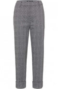 Black & White Check Print Trouser