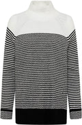 Black & White Houndstooth Jumper