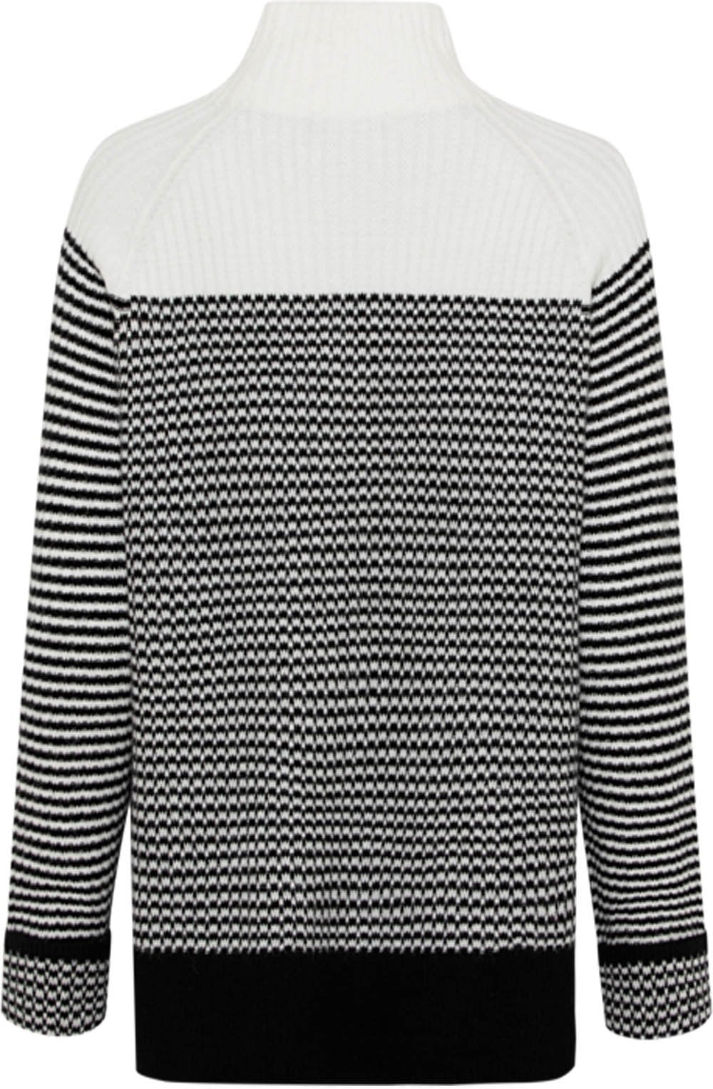 Black & White Houndstooth Jumper
