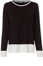 Black & White Knit Jumper