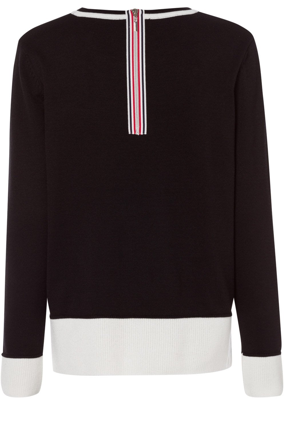 Black & White Knit Jumper