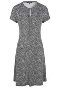 Black & White Patterned Dress