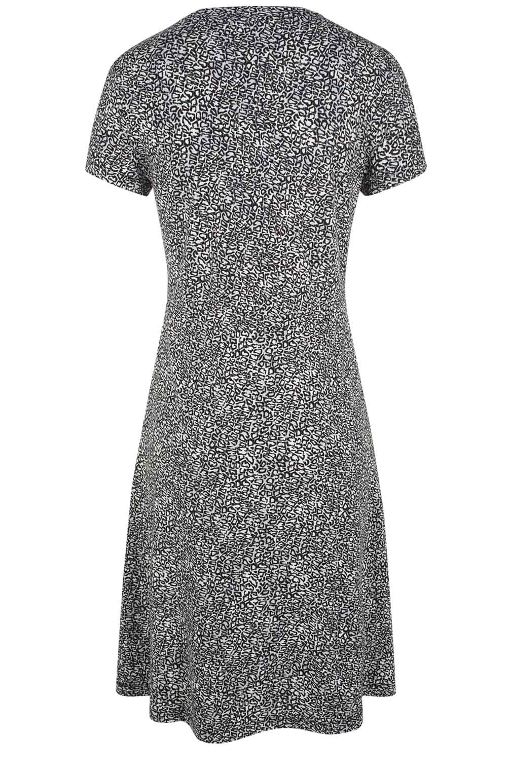 Black & White Patterned Dress
