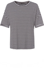 Black & White Striped T Shirt