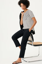 Black & White Striped T Shirt