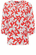 Blossom Red Floral Blouse