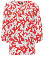 Blossom Red Floral Blouse