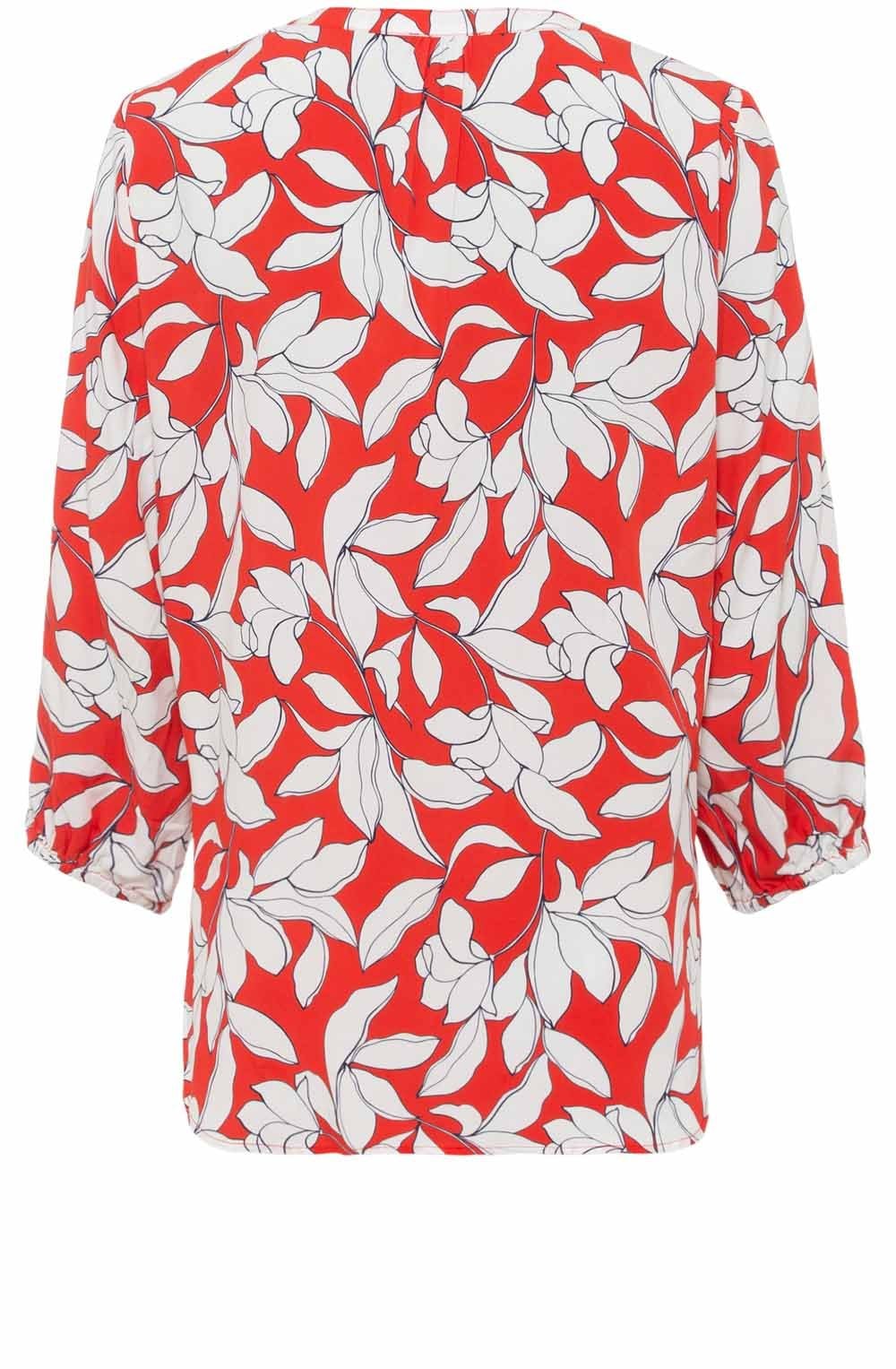 Blossom Red Floral Blouse