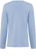 Blue Breeze Herringbone Knit Jumper