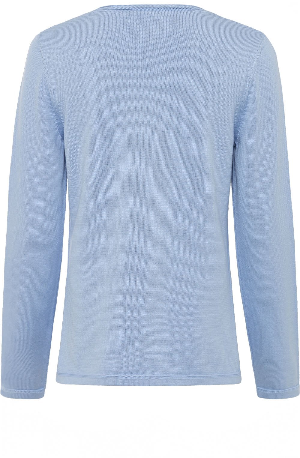 Blue Breeze Herringbone Knit Jumper