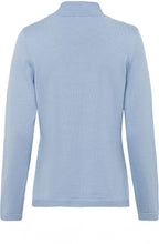 Blue Breeze Ribbed Knit Cardigan