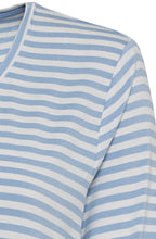 Blue Breeze Striped Jersey Top