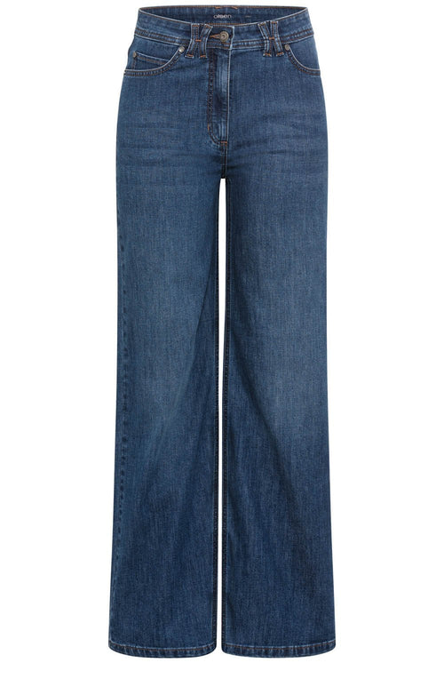 Blue Denim Anna Wide Leg Jeans