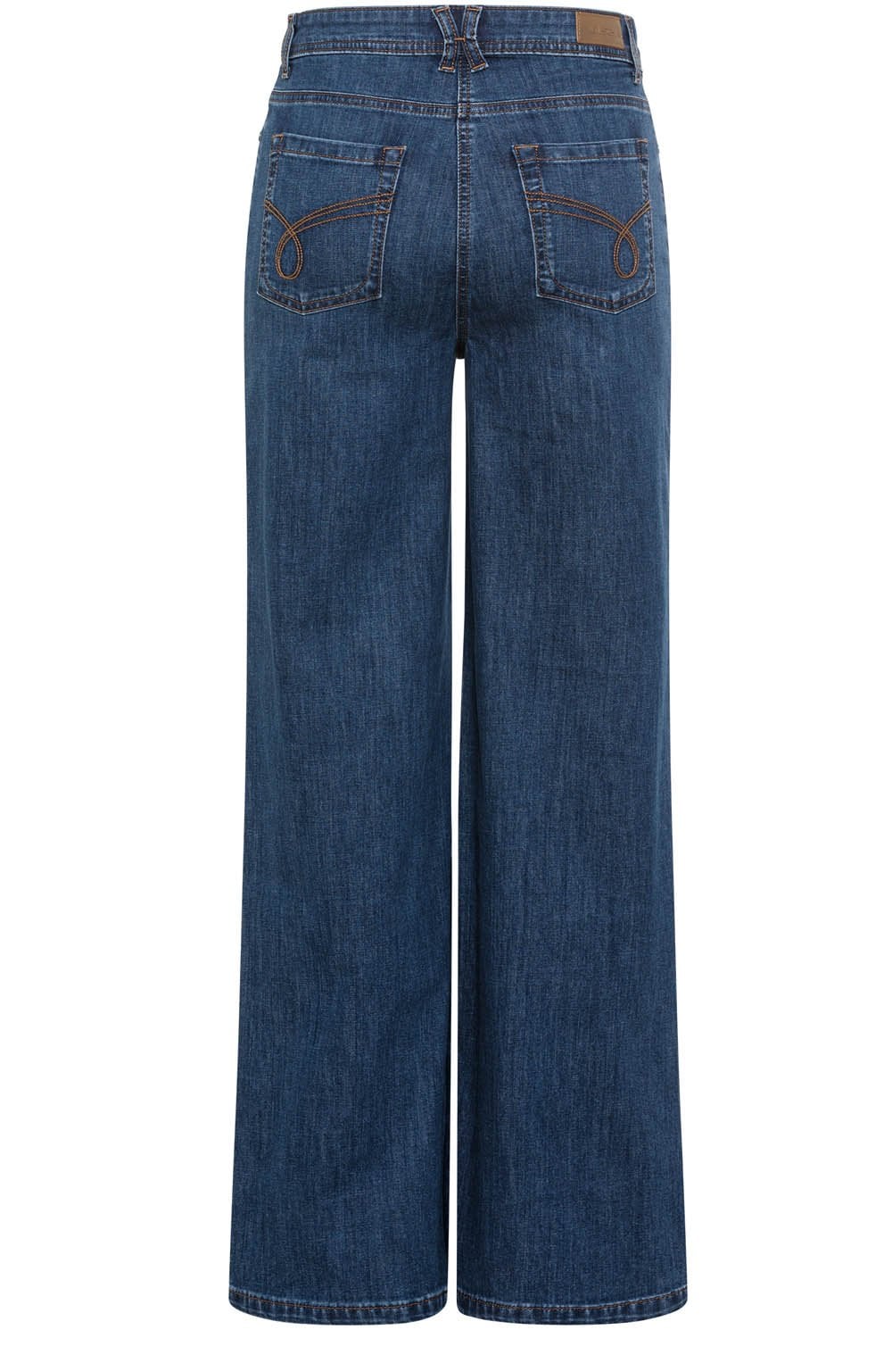 Blue Denim Anna Wide Leg Jeans