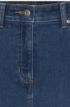 Blue Denim Longline Skirt